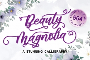 Beauty Magnolia Font Download