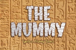DS - The Mummy - Horor Font Download
