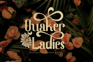 Quaker Ladies Font Download