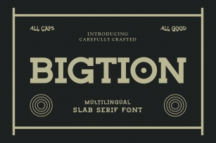Bigtion Font Download