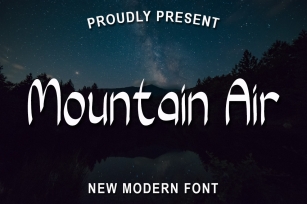 Mountain Air Font Download