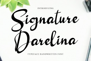 Signature Darelina Font Download