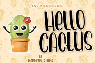 Hello Cactus Font Download