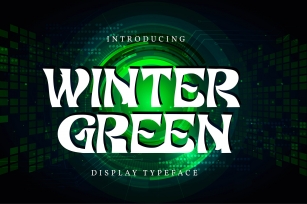Winter Green Font Download