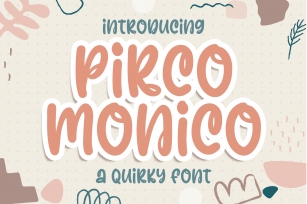 Pirco Monico Font Download
