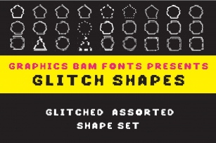 Glitch Shapes Font Download
