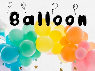 Balloon Font Download