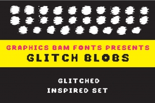 Glitch Blobs Font Download