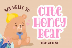 Cute Honey Bear Font Download