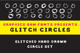 Glitch Circles Font Download