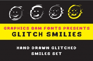 Glitch Smilies Font Download