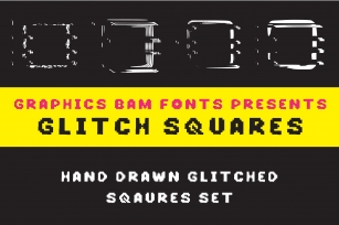Glitch Squares Font Download