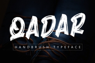 DS Qadar - Handbrush Font Download