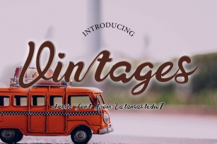 Vintages Font Download