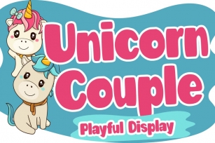 Unicorn Couple Font Download