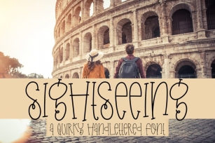 Sightseeing Font Download