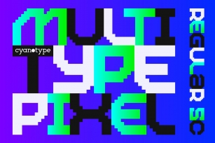 MultiType Pixel Regular SC Font Download