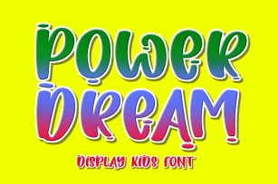 Power Dream Font Download