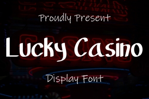 Lucky Casino Font Download