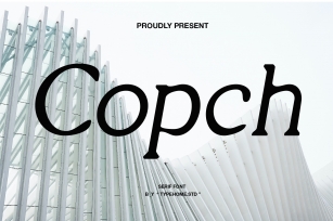 Copch Font Download