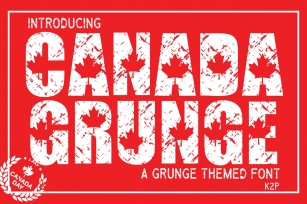 Canada Grunge Font Download