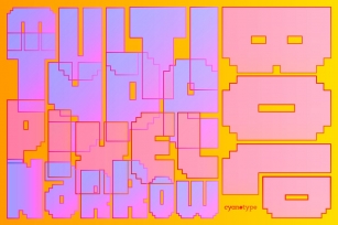 MultiType Pixel Narrow Bold Font Download