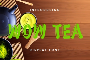 Wow Tea Font Download