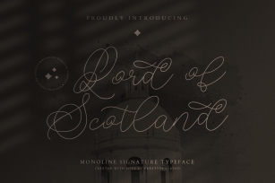 Lord of Scotland Regular Font Download