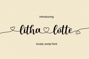 Litha Lotte Font Download