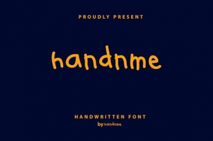 HandnMe Font Download