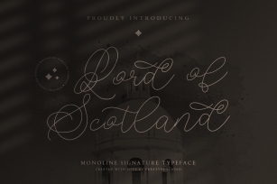 Lord of Scotland Font Download