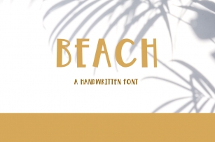 Beach Font Download