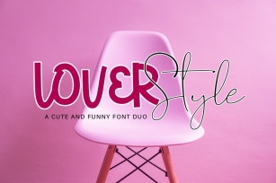 Lover Style Font Download