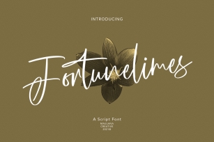 Fortunelimes Script Font Download