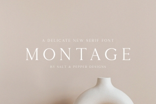 Montage Font Download