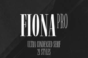 Fiona Pro Family (21 Styles) Font Download