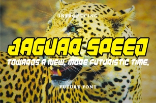 Jaguar Speed Font Download