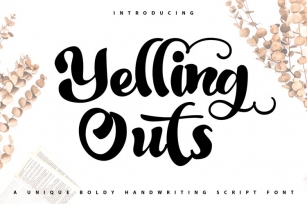 Yelling Outs Font Download