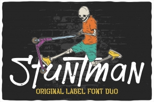 Stuntman Font Download
