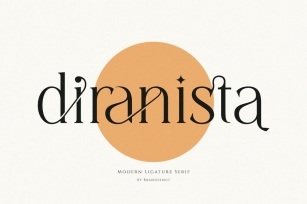 Diranista - Stylish Ligature Serif Font Download