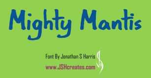 Mighty Mantis Font Download