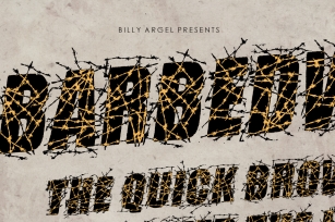 BARBEDWIRE Font Download