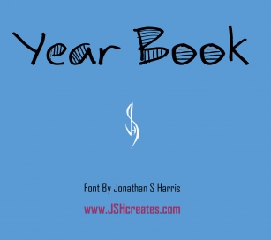 Year Book Font Download