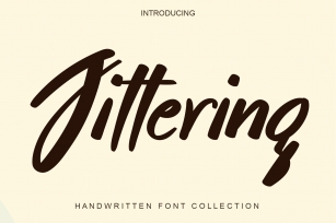 Jittering Font Download