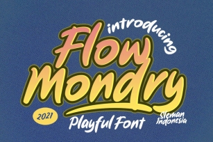 Flow Mondry Font Download