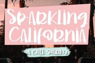 Sparkling California Font Download