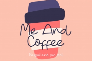 Me and Coffee Font Download