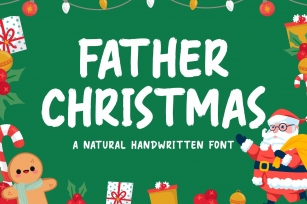 FATHER CHRISTMAS Font Download