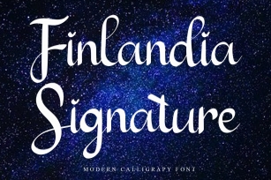 Finlandia Signature Font Download