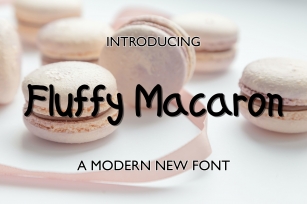 Fluffy Macaron Font Download